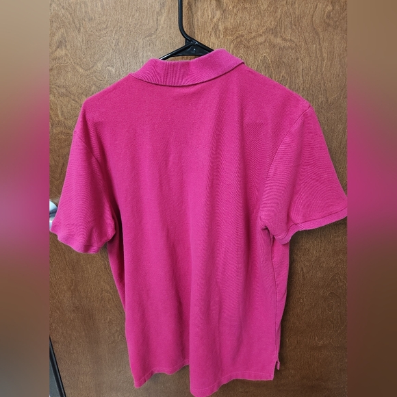 U.S. Polo Assn. Men's Vibrant Pink Polo - Picture 3 of 3